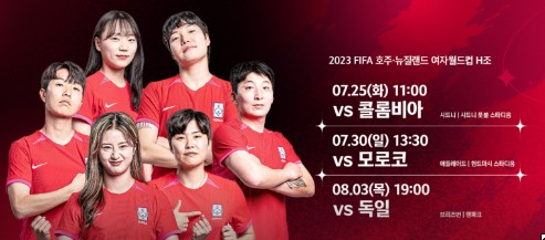 여자월드컵 경기일정