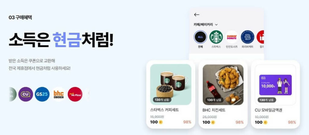 소득은 현금처럼 사용가능